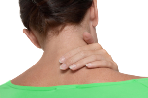 woman with neck pain Dr. Grant Salt Lake Chiro